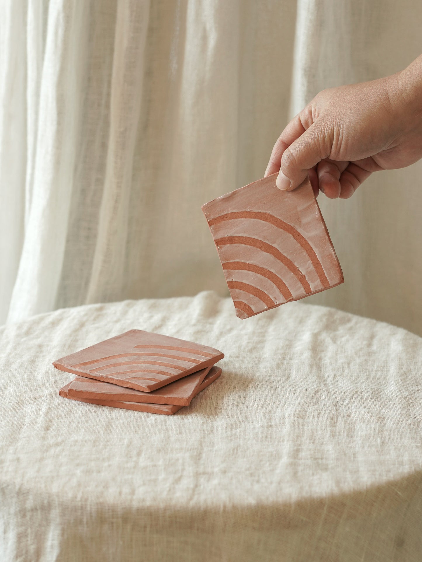 Spiral Coasters (Set of 4)
