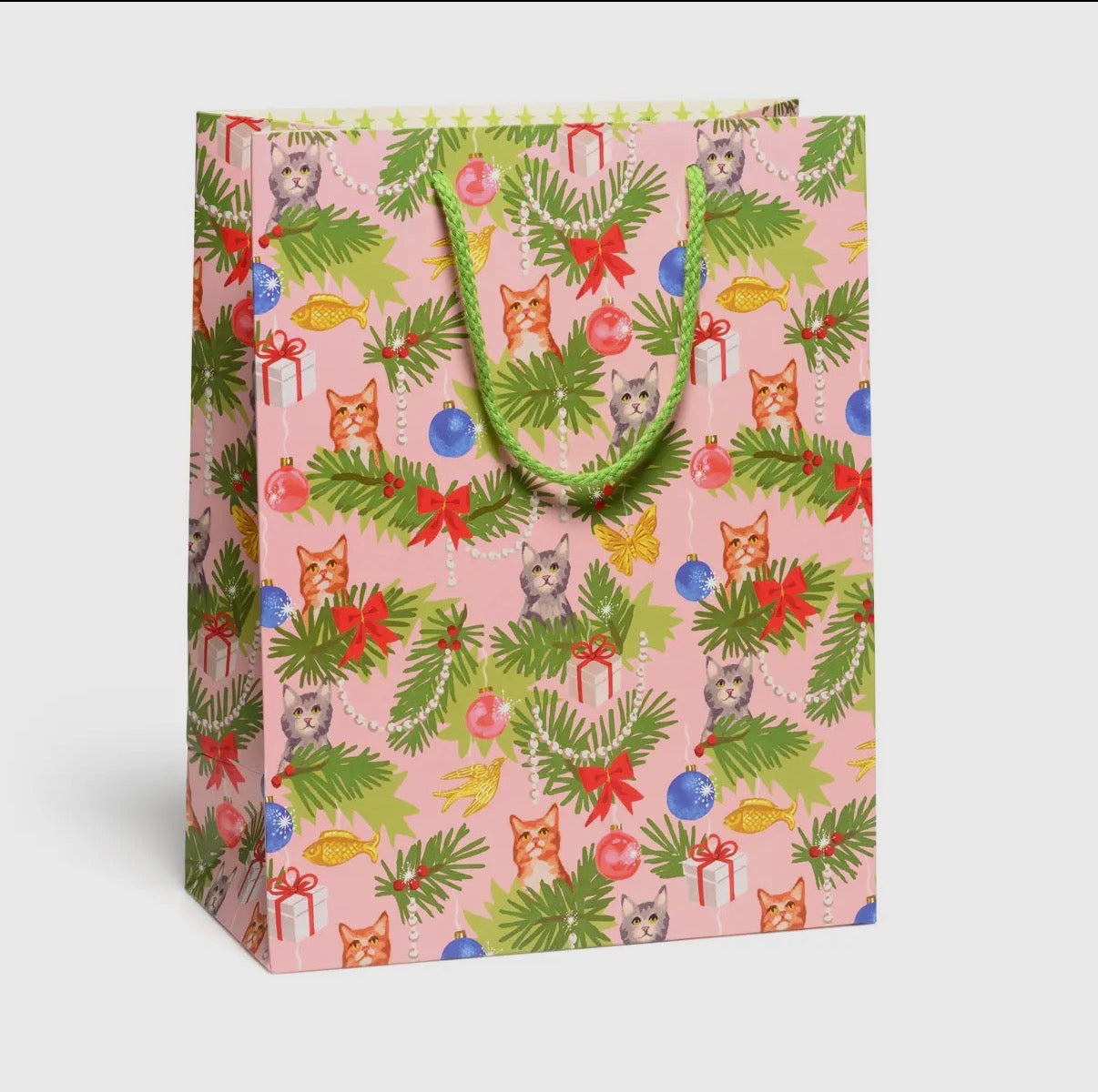 Meowy Christmas | Gift bag - Large