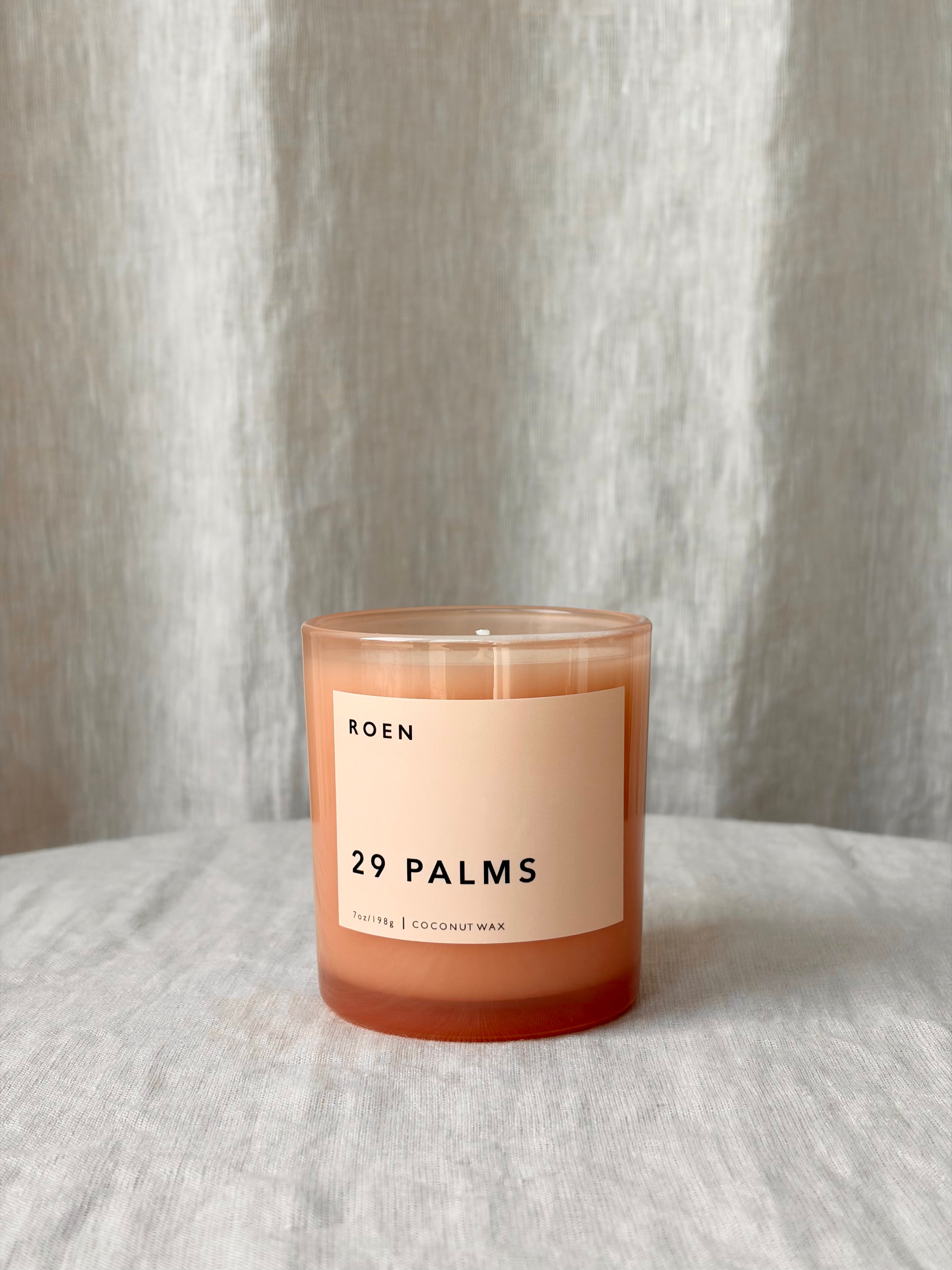 coconut and palm candle 29 Palms Candle – Gifted
