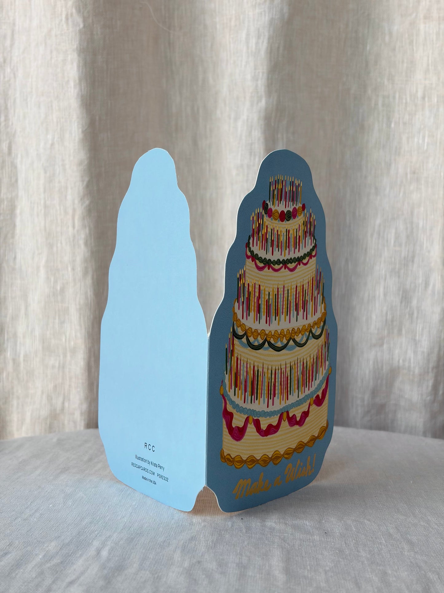 Make A Wish Birthday Greeting Card