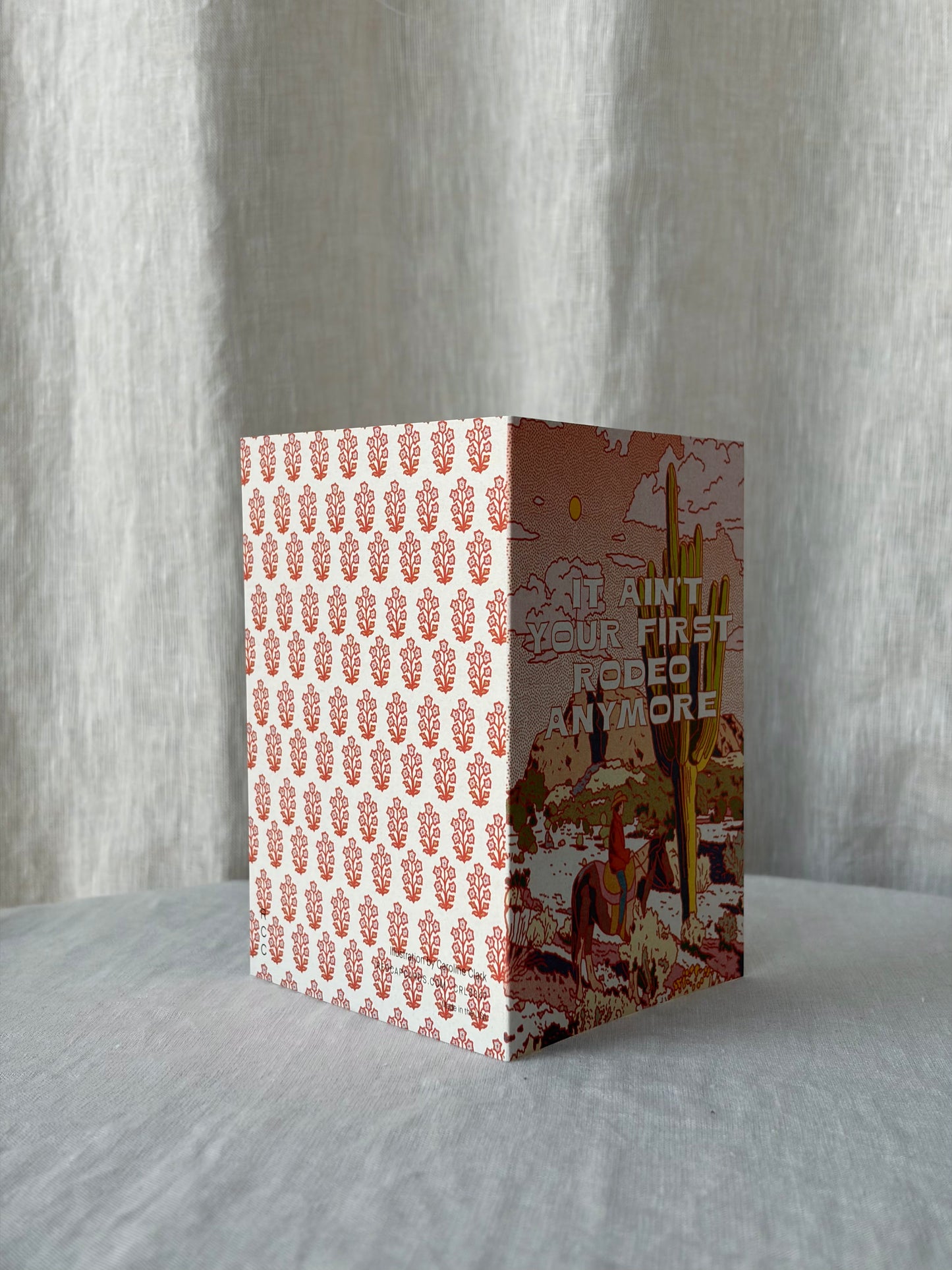 First Rodeo Greeting Card