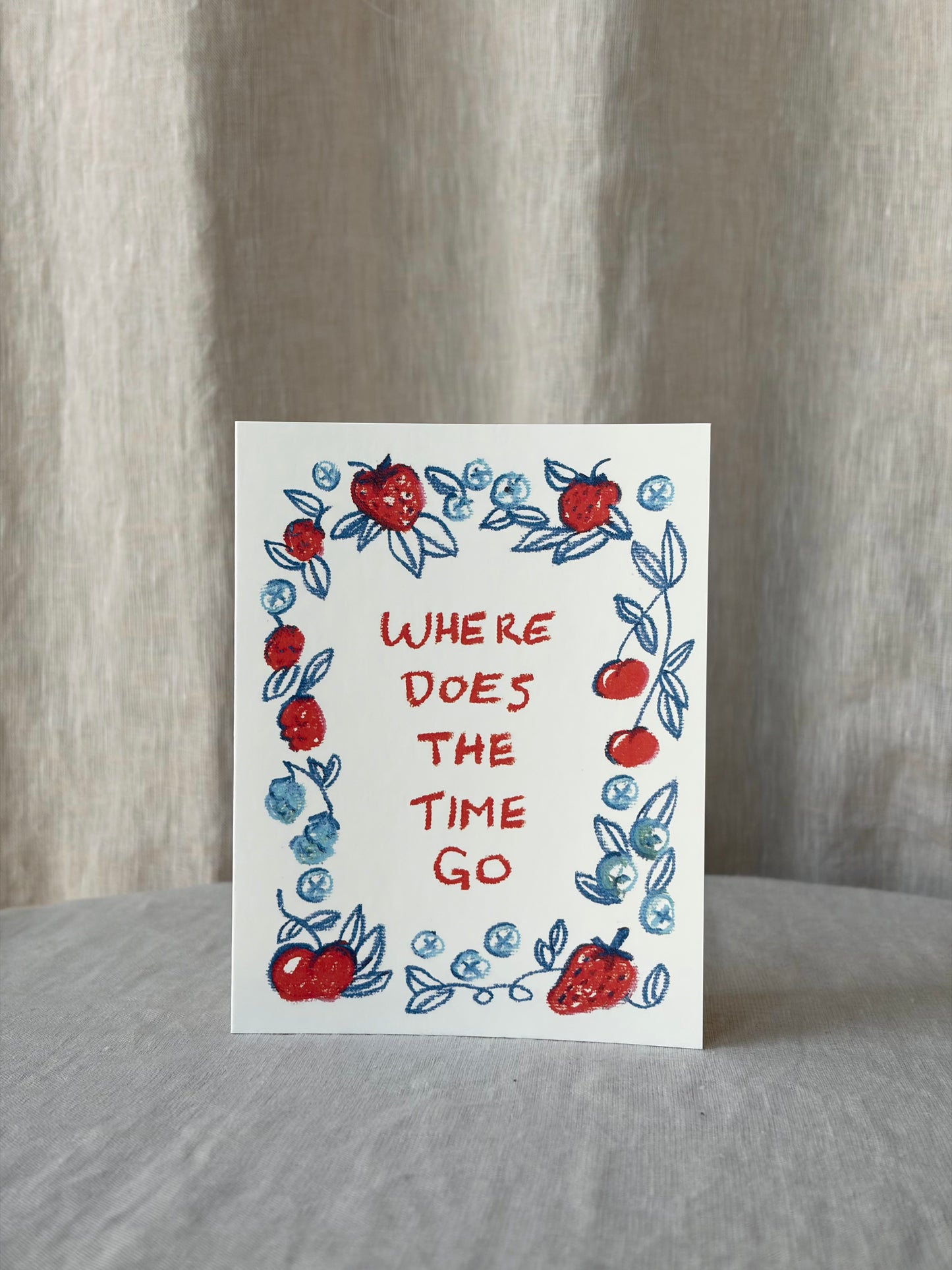 Berry Time Greeting Card
