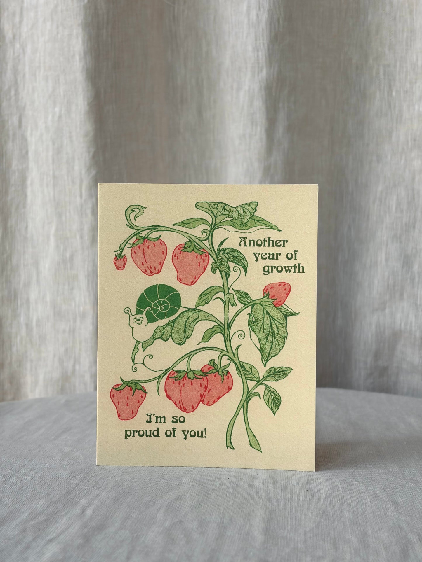 Another Year of Growth Greeting Card
