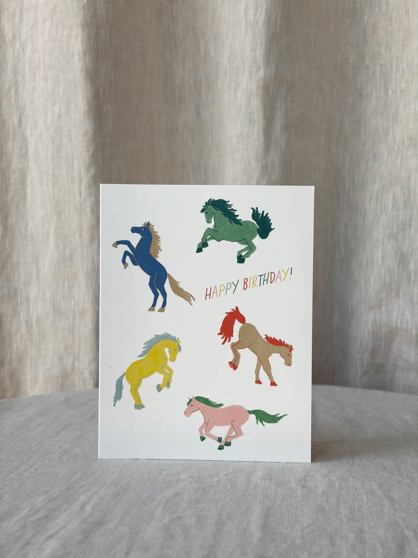 Wild Horses Greeting Card