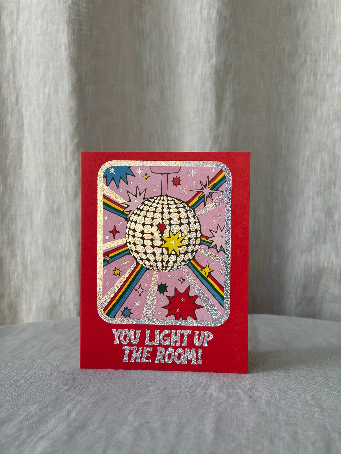 Light Up the Room Greeting Card