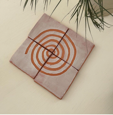 Spiral Coasters (Set of 4)