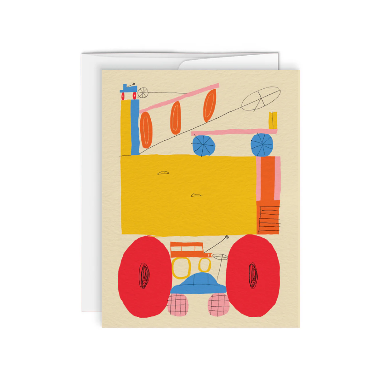 Cars Greeting Card