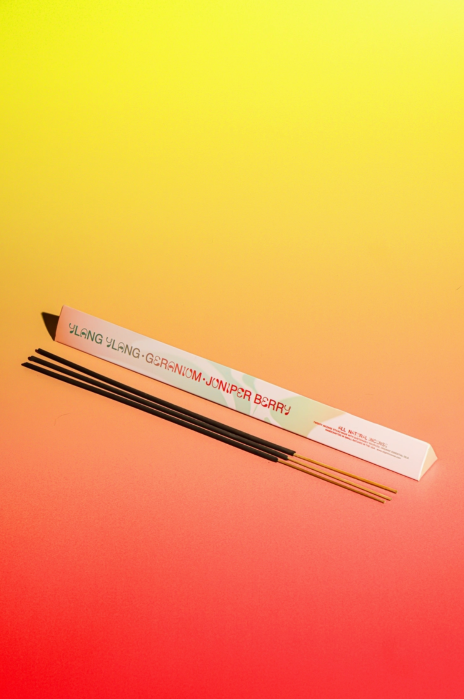 Ylang Ylang & Geranium & Juniper Berry Incense