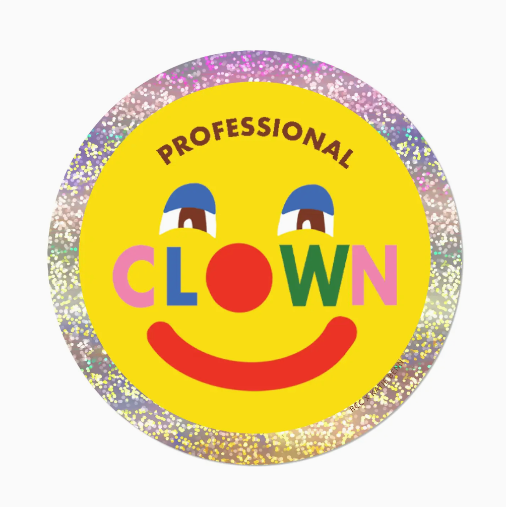 Professional Clown Sticker