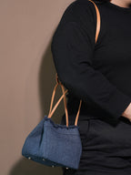 Mini Box Bag - Dark Denim