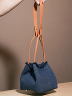 Mini Box Bag - Dark Denim