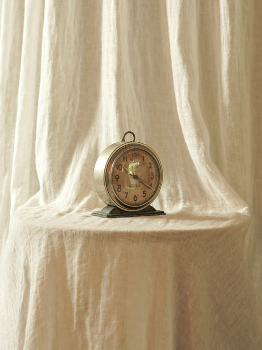 Antique 1914 Big Ben Chrome Alarm Clock