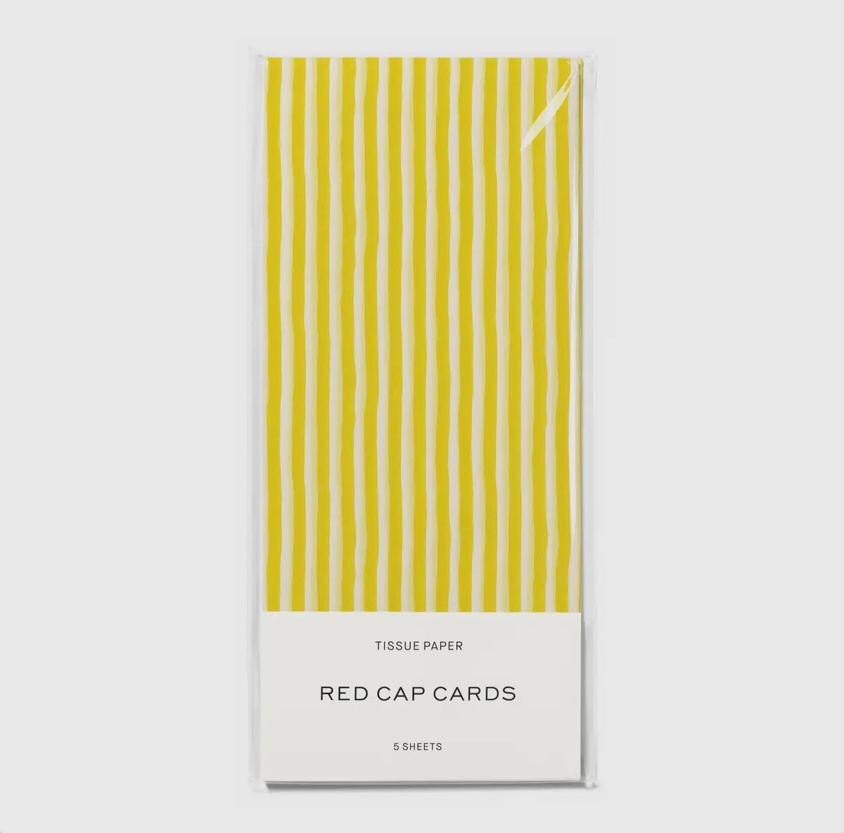 Yellow Stripe Tissue Paper