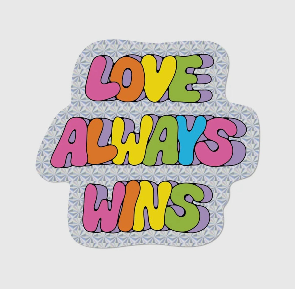 Love Always Wins Sticker