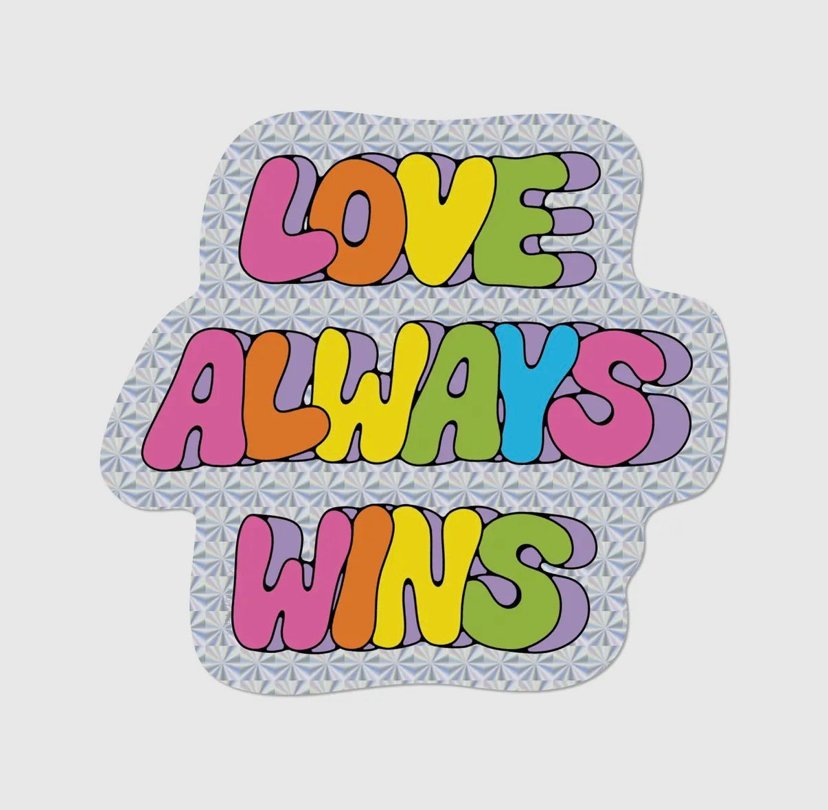 Love Always Wins Sticker