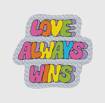 Love Always Wins Sticker