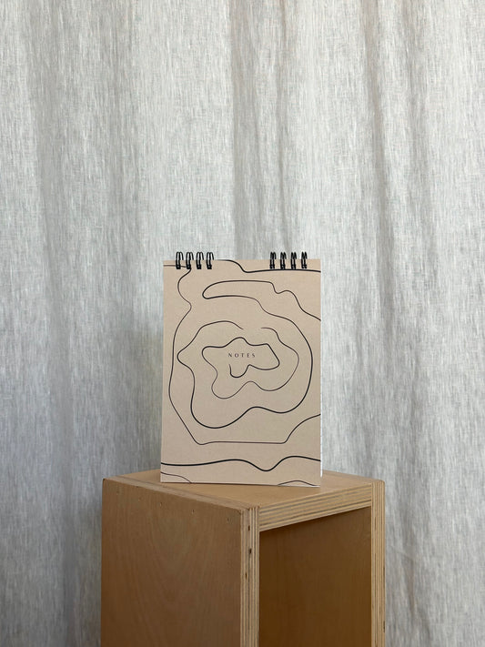 Tan Notes Notebook