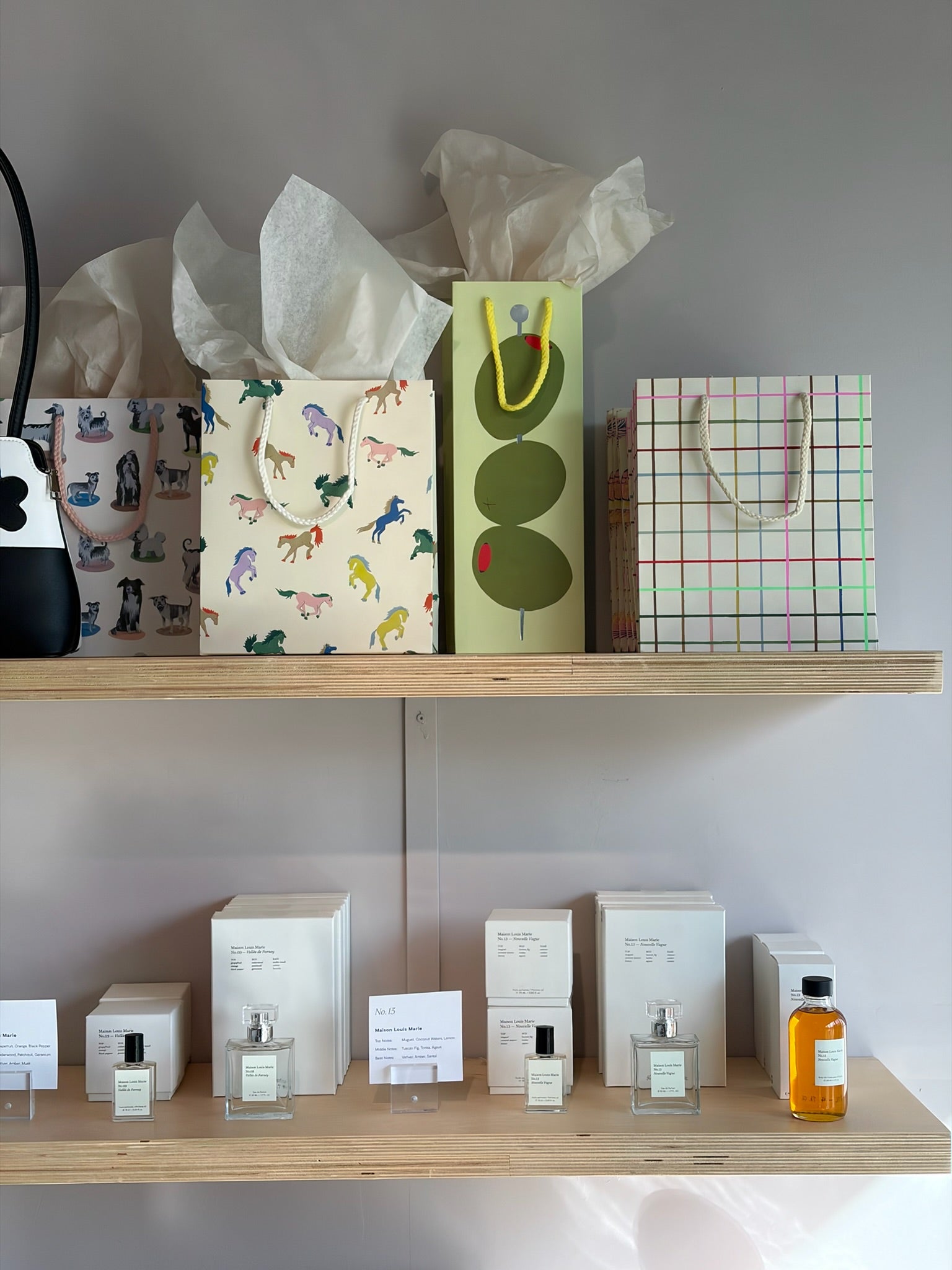 Color Grid Gift bag - Medium