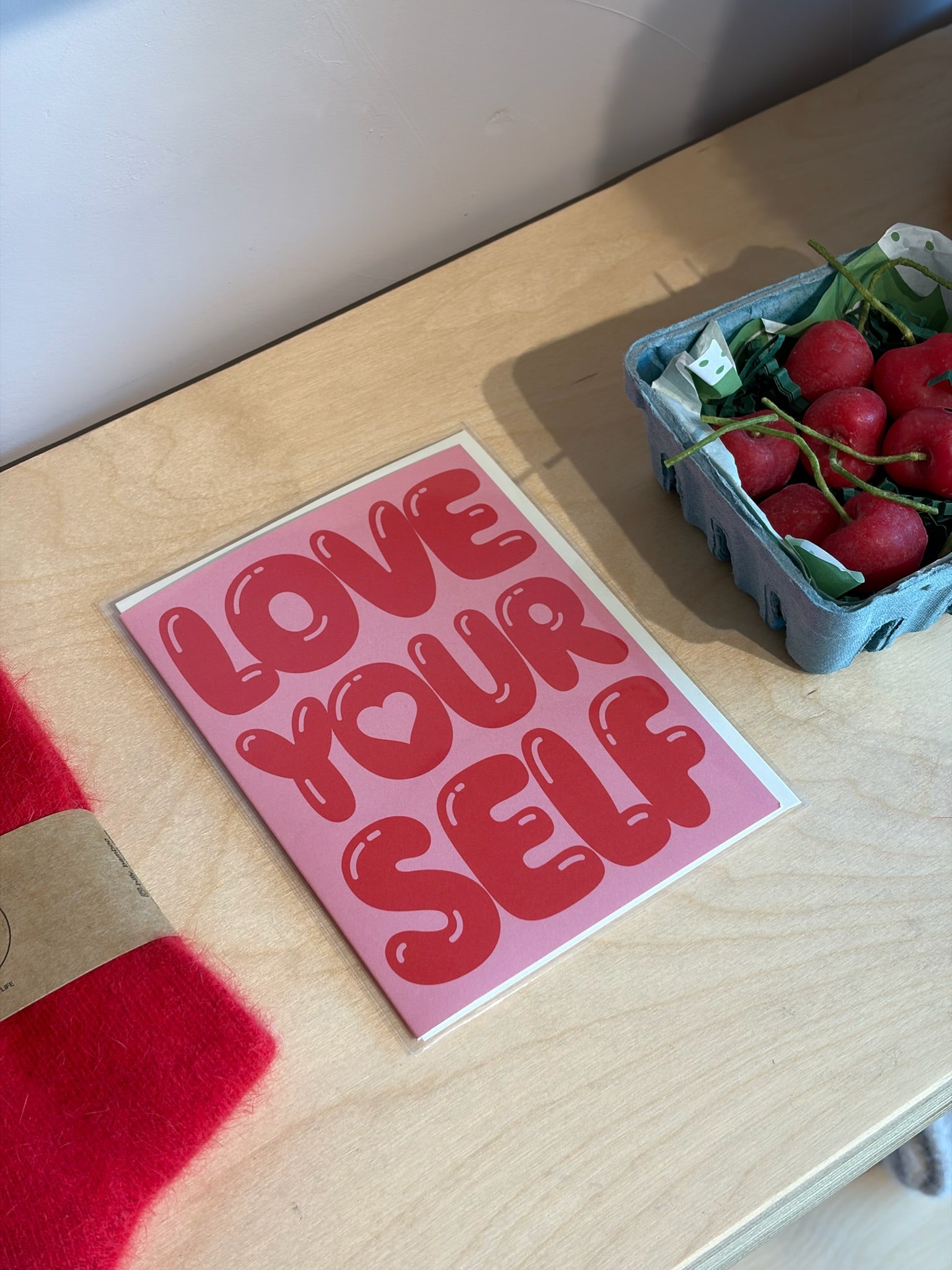 Balloon Love Yourself Greeting Card