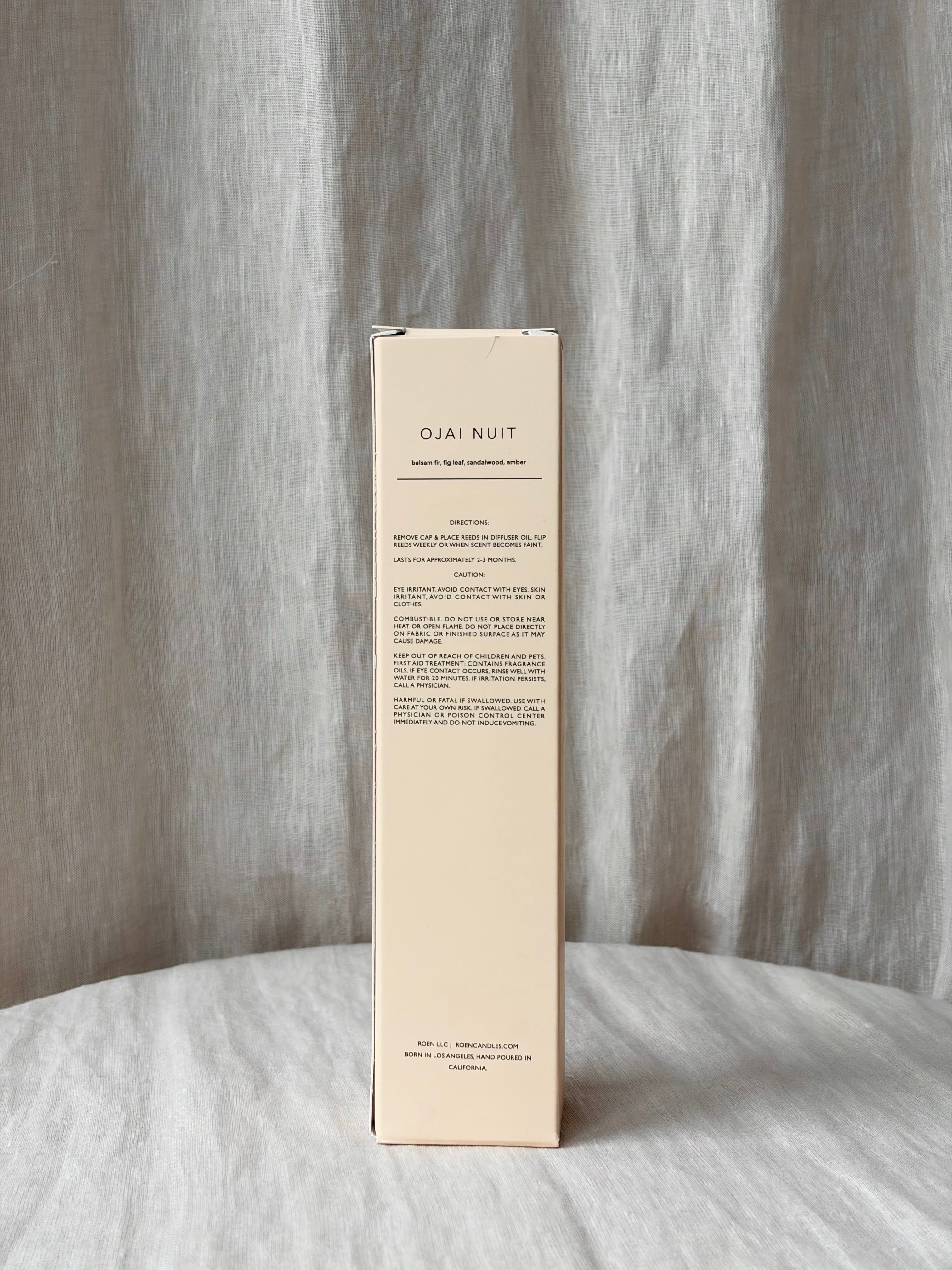 Ojai Nuit Reed Diffuser