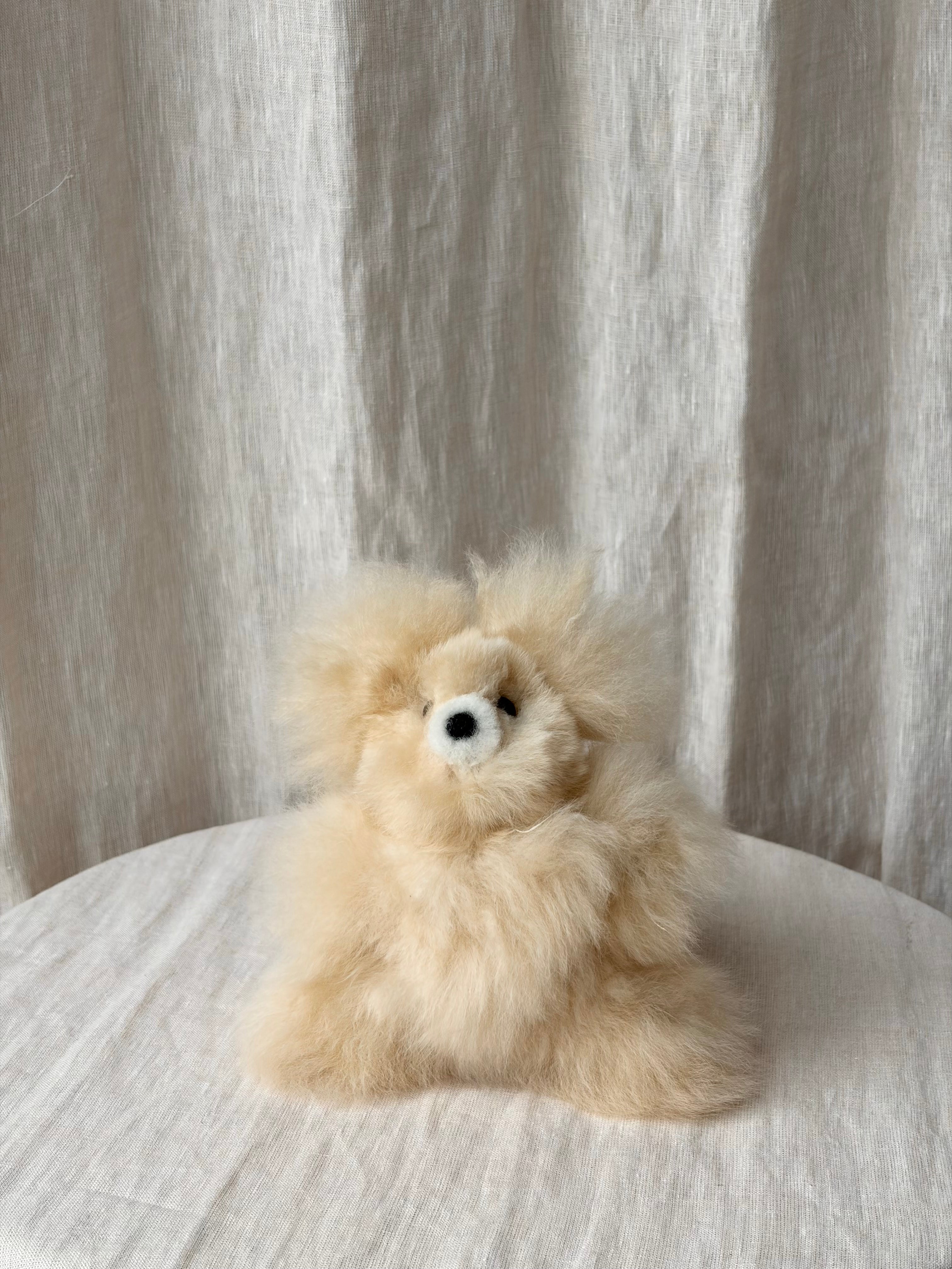 Alpaca Bear - Honey - Small