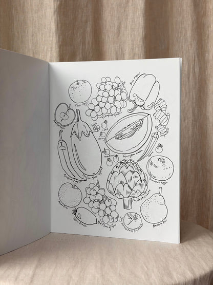 A Garden For All Seasons Coloring Book