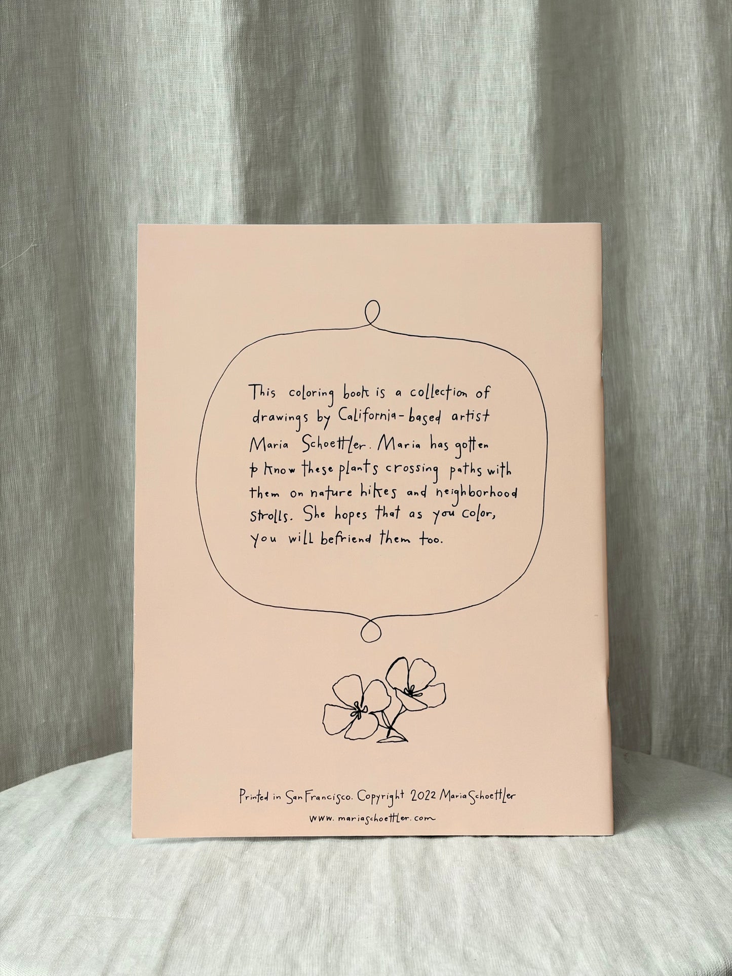 Buds Along the Path Coloring Book