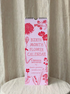 Perennial Birth Month Flower Calendar