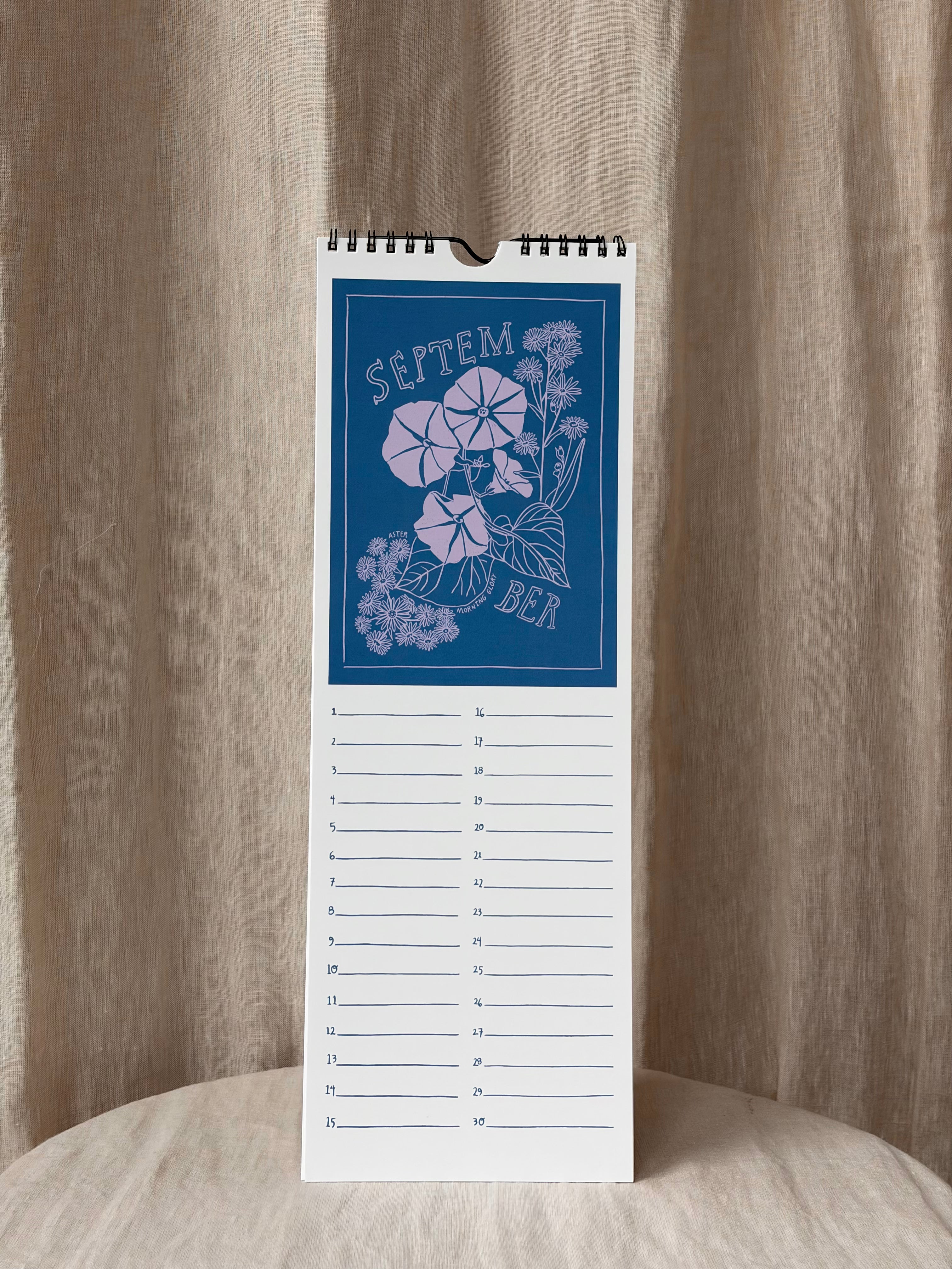 Perennial Birth Month Flower Calendar
