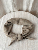 Fuzzy Wool Cravat Scarf