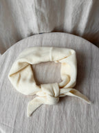 Fuzzy Wool Cravat Scarf