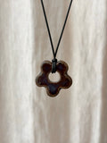 Daisy Pendant - Rootbeer