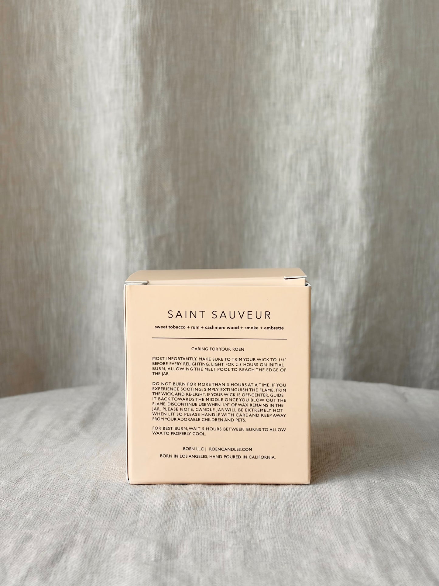 Saint Sauver Candle