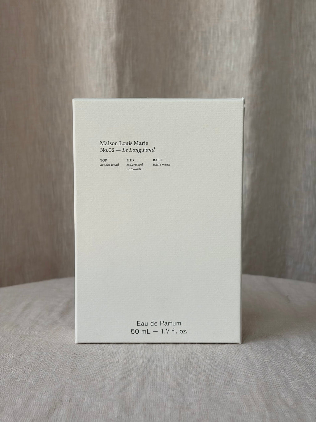 No.02 Le Long Fond - Eau de Parfum