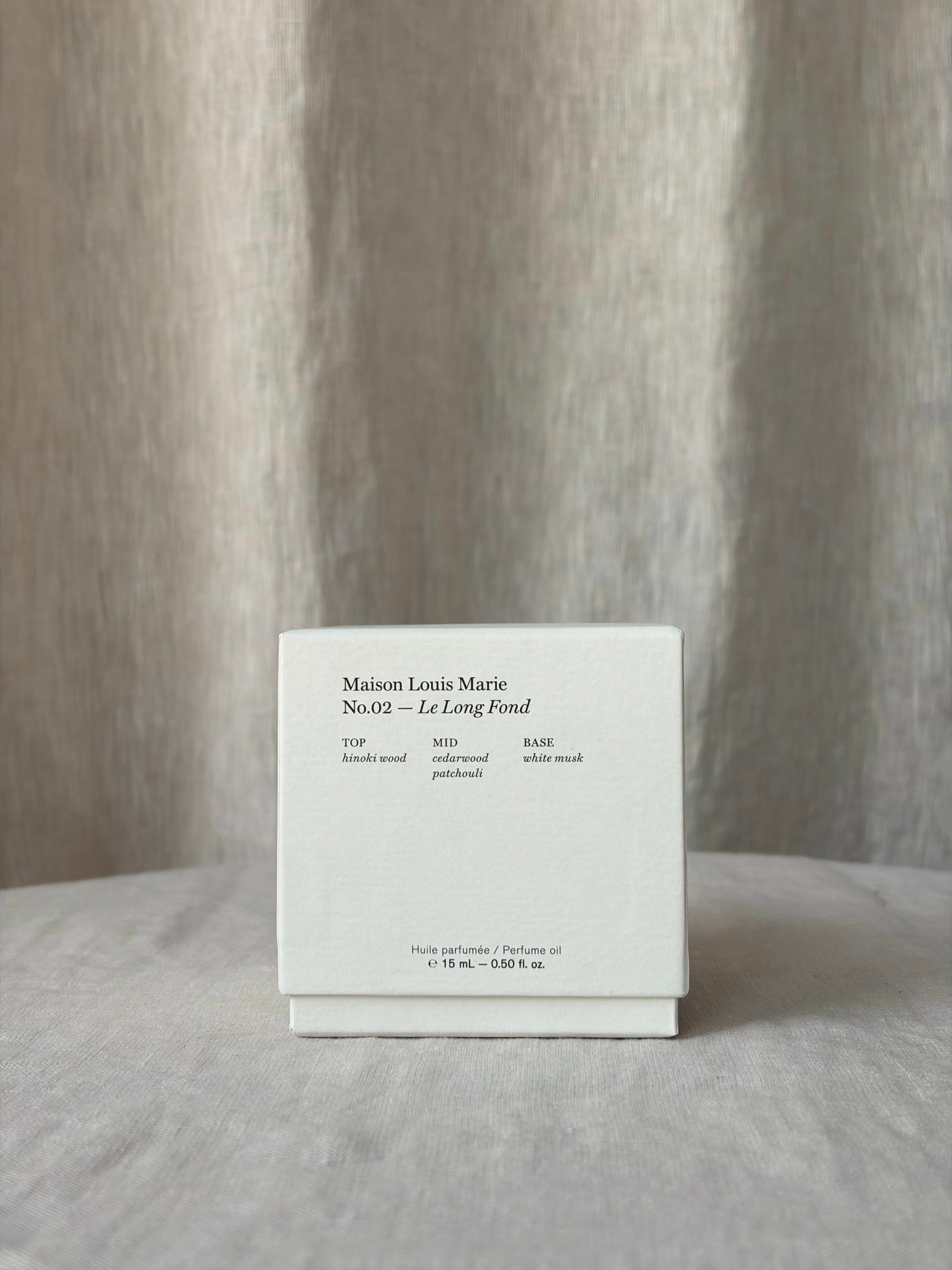 No.02 Le Long Fond - Perfume Oil Roller Large