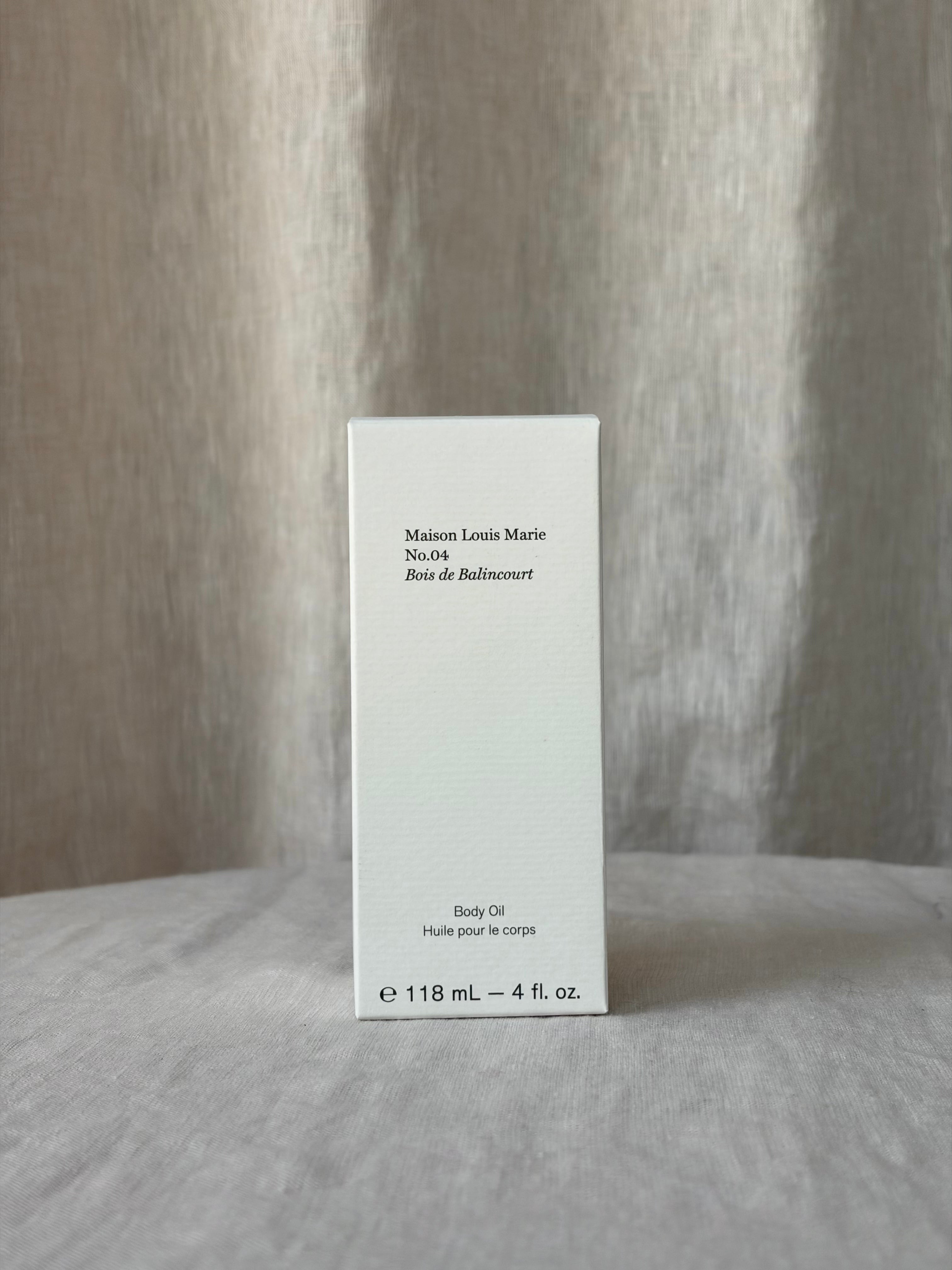No.04 Bois de Balincourt - Body Oil