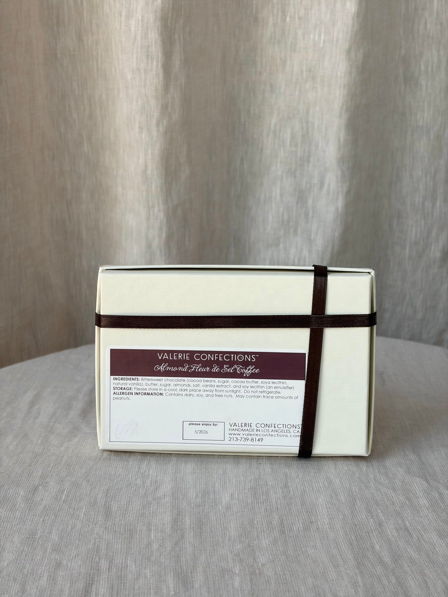 Almond Fleur De Sel Box of Toffee