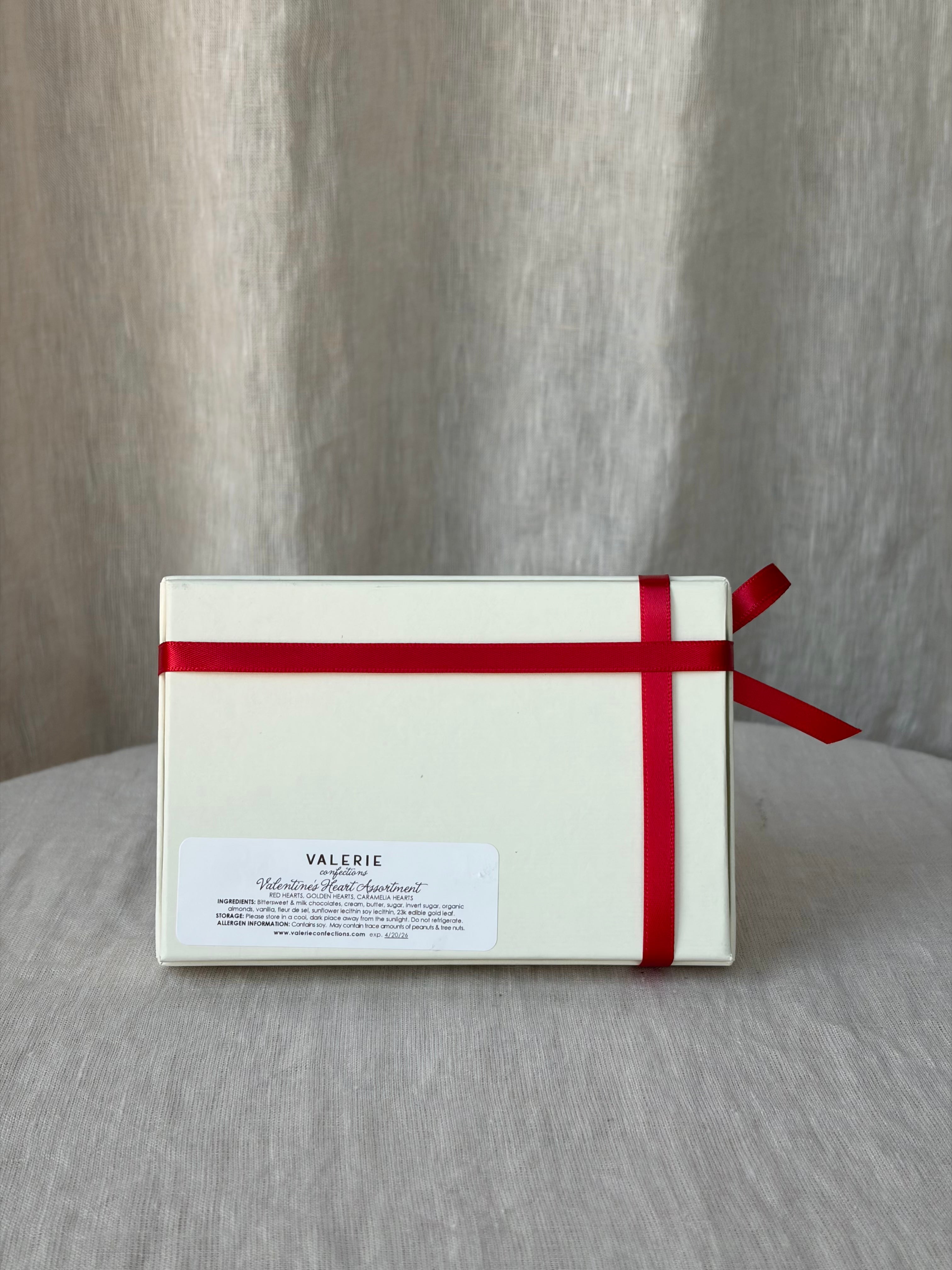 Heart-Shaped Chocolate Truffle Box