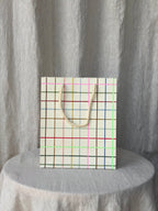 Color Grid Gift bag - Medium