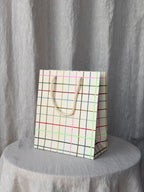 Color Grid Gift bag - Medium