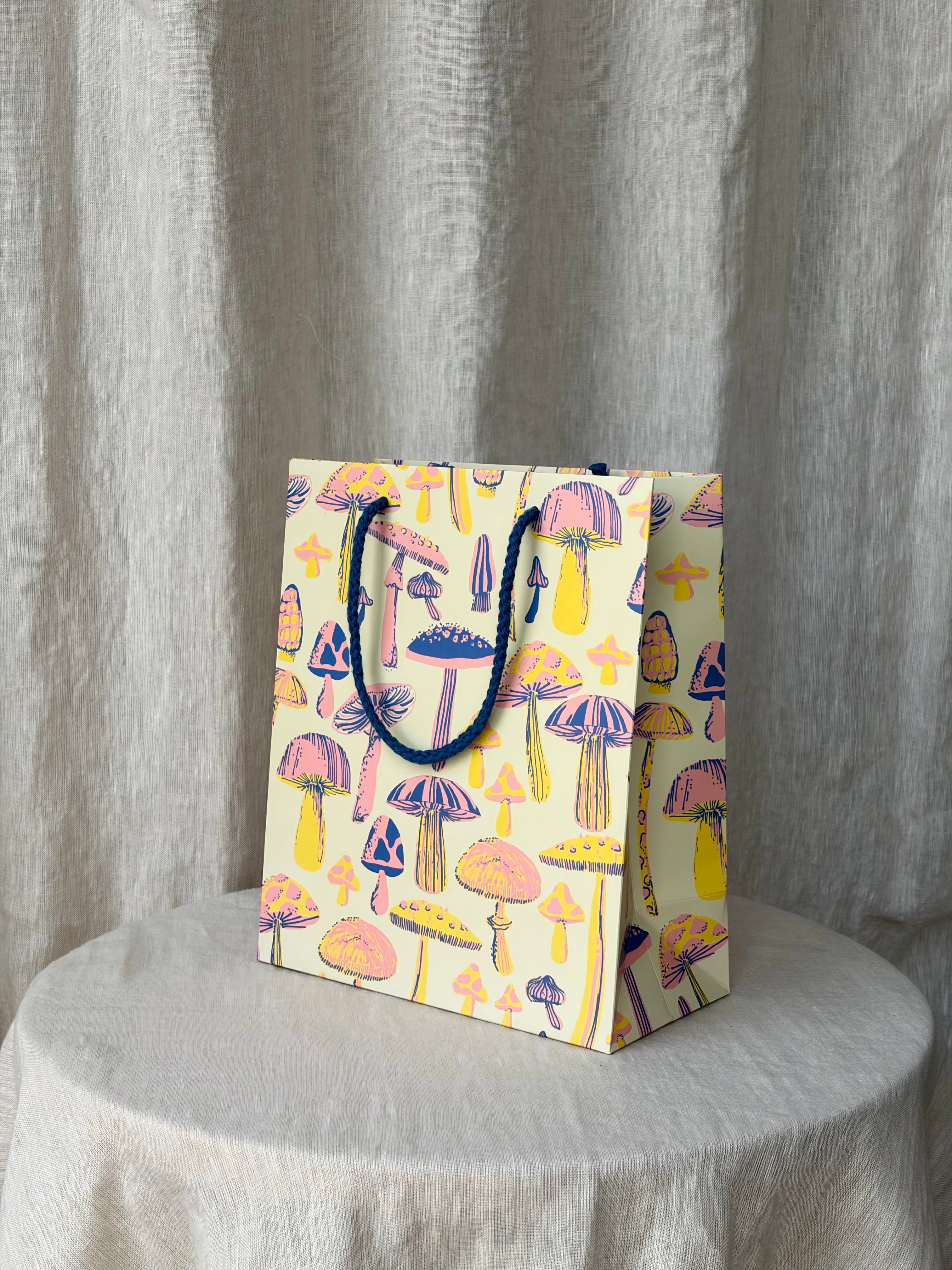 Mushroom Family Gift bag - Medium