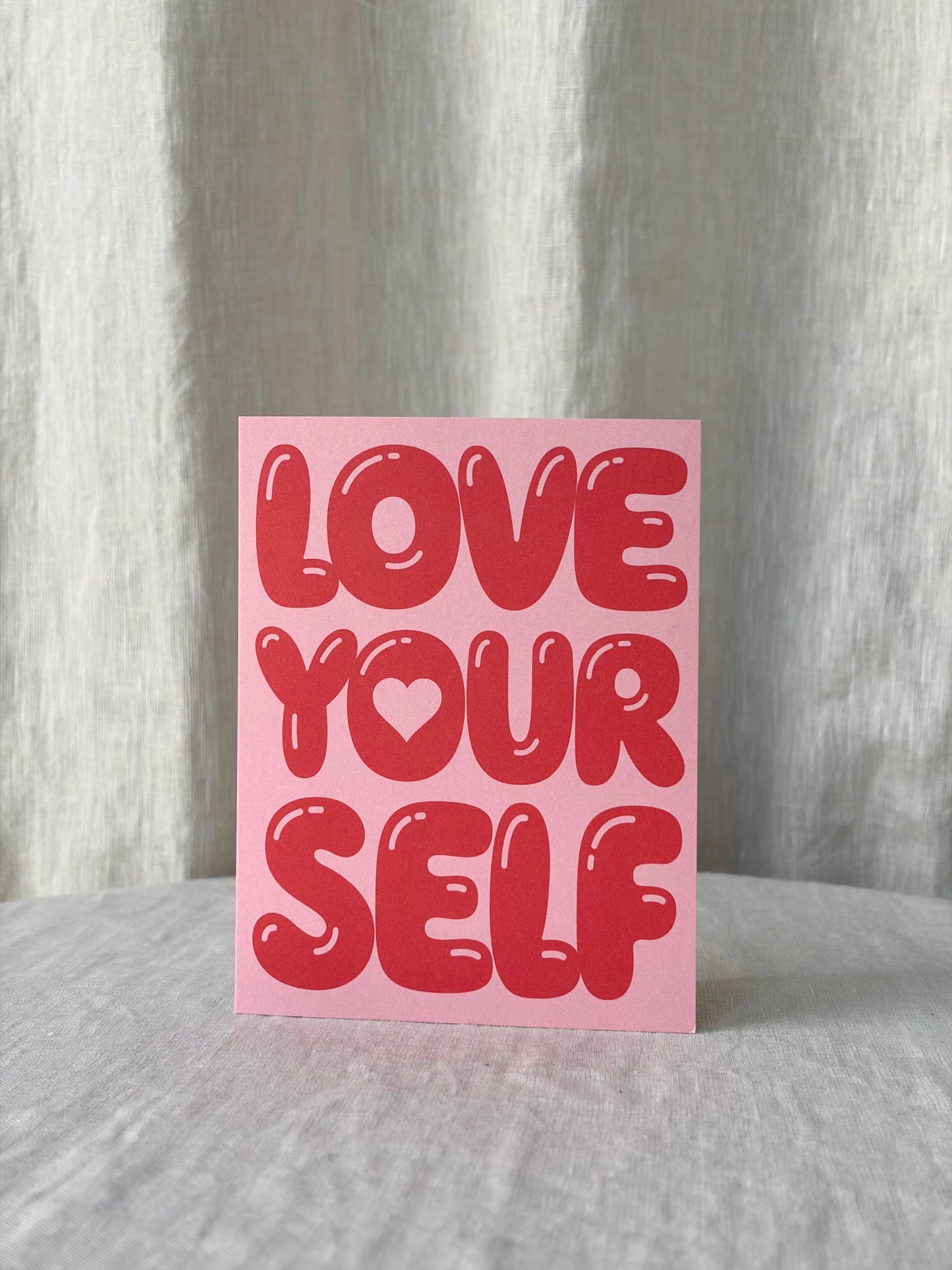 Balloon Love Yourself Greeting Card