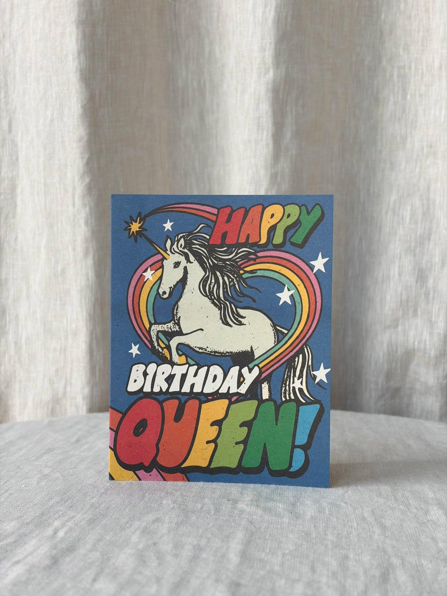 Unicorn Queen Greeting Card