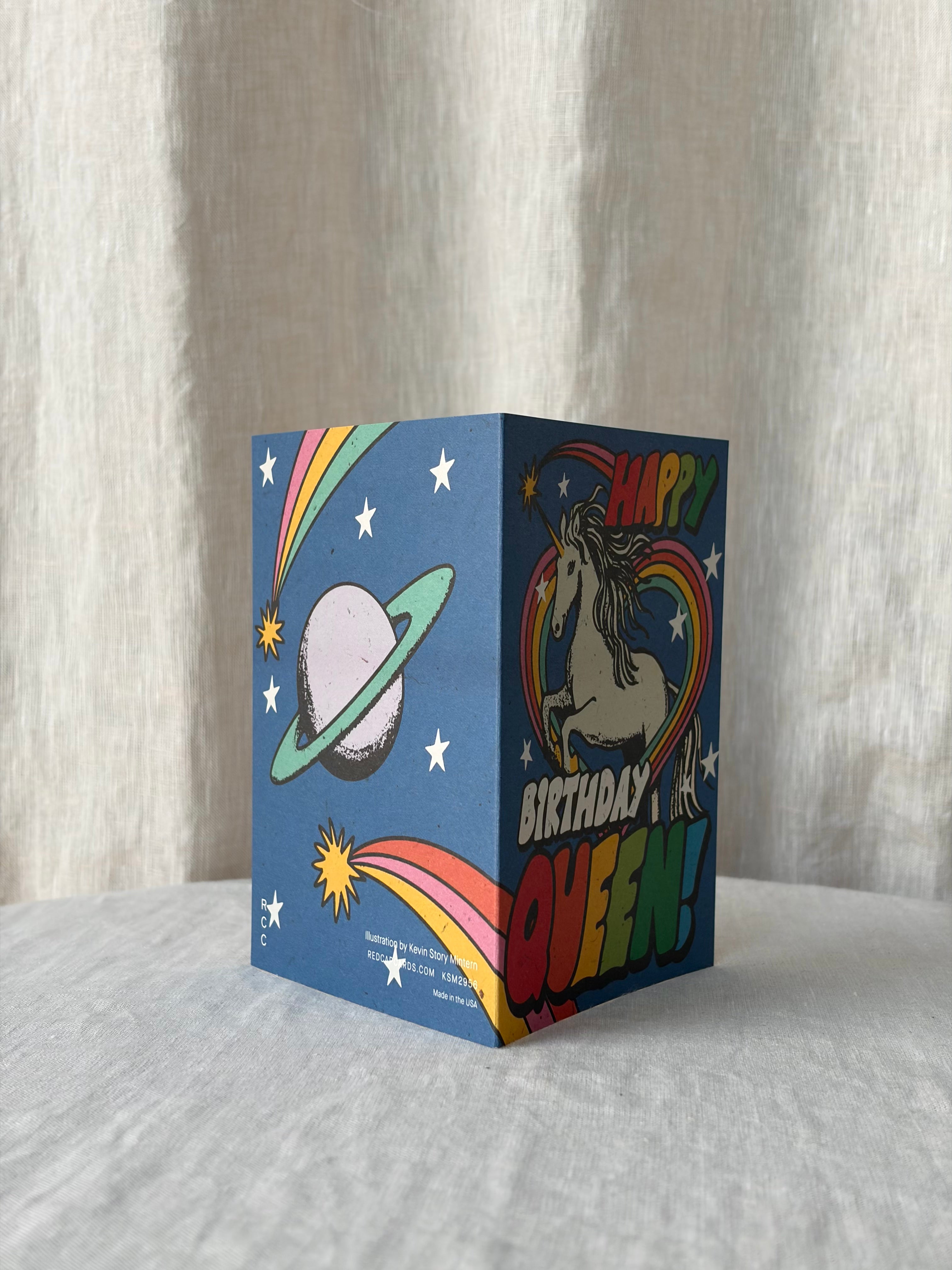 Unicorn Queen Greeting Card