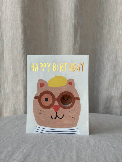 Lots of Cats Birthday Greeting Card