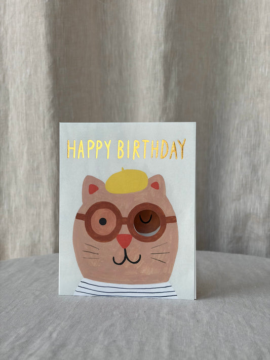 Lots of Cats Birthday Greeting Card