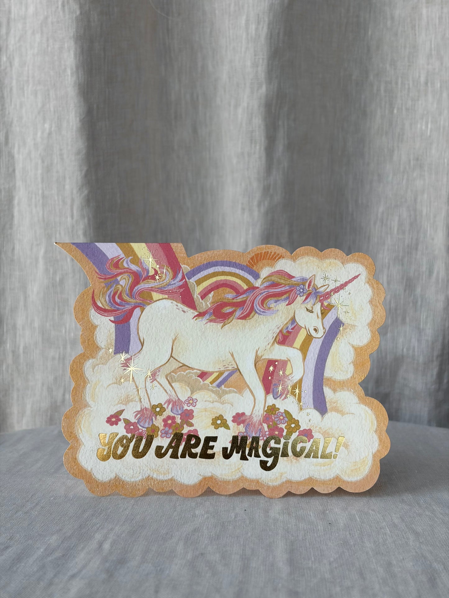 Magical Unicorn Love Greeting Card