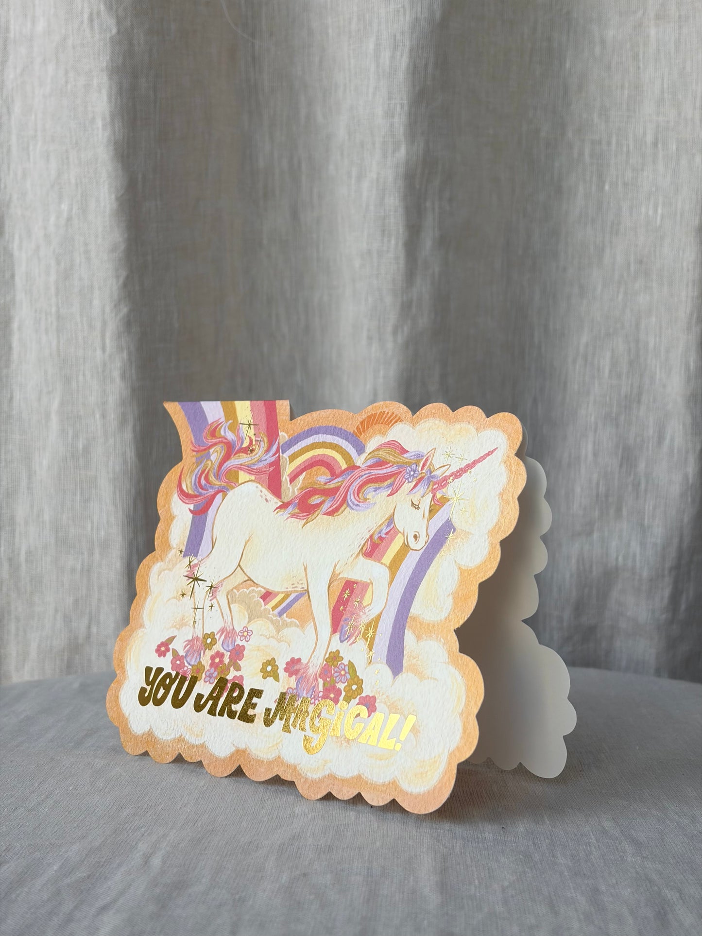 Magical Unicorn Love Greeting Card