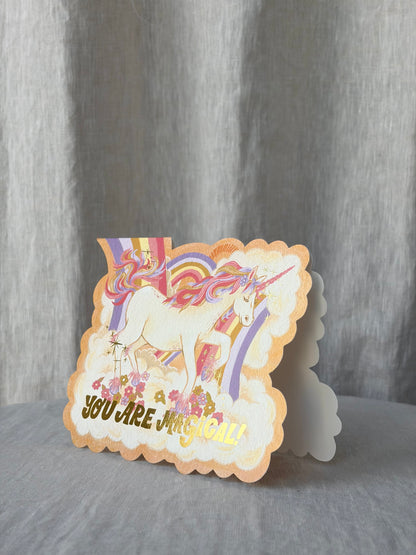 Magical Unicorn Love Greeting Card