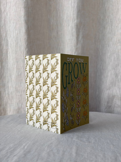 Off You Grow Greeting Card